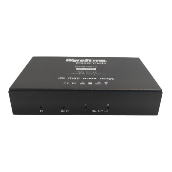 WyreStorm Essentials 4K60 2 way HDMI Splitter EXP-SP-0102-H2