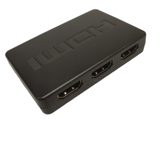MINI HDMI SWITCH 3X1 WITH IR REMOTE CONTROL NO POWER NEEDED 4K FULL HD 1080 3D