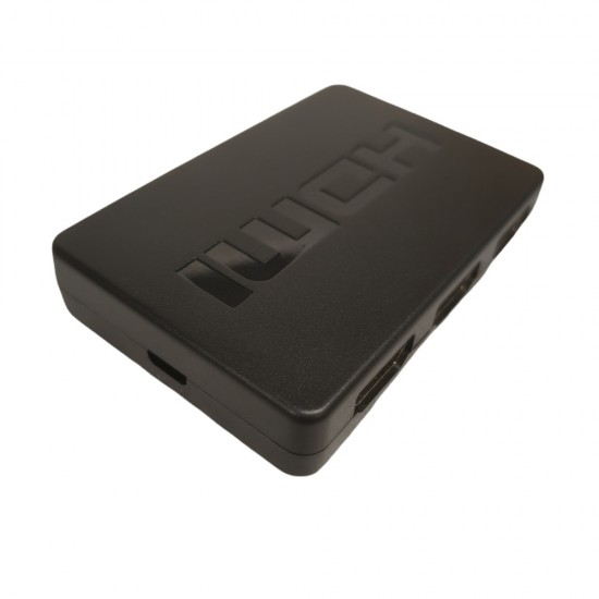 MINI HDMI SWITCH 3X1 WITH IR REMOTE CONTROL NO POWER NEEDED 4K FULL HD 1080 3D