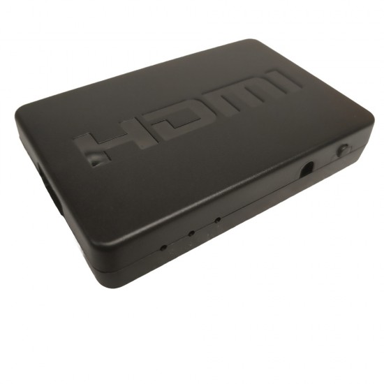 MINI HDMI SWITCH 3X1 WITH IR REMOTE CONTROL NO POWER NEEDED 4K FULL HD 1080 3D