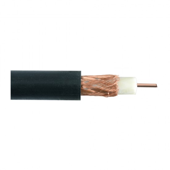 50M CT100 SATELLITE AERIAL COAX SINGLE CABLE COPPER BRAID HIGH QUALITI BLACK from Satcity.ie Ireland Limerick 50M CT100 SATELLITE AERIAL COAX SINGLE CABLE COPPER BRAID HIGH QUALITI BLACK
