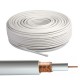50M CT100 SATELLITE AERIAL COAX SINGLE CABLE COPPER BRAID HIGH QUALITI WHITE from Satcity.ie Ireland Limerick 50M CT100 SATELLITE AERIAL COAX SINGLE CABLE COPPER BRAID HIGH QUALITI WHITE