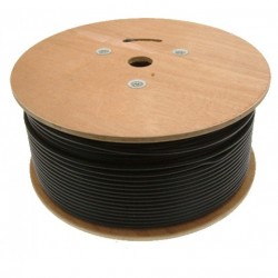 CB10R TV SATELLITE SINGLE COAX CABLE COPPER BRAID HIGH QUALITI BLACK 250M CB10R TV SATELLITE SINGLE COAX CABLE COPPER BRAID HIGH QUALITI BLACK 250M