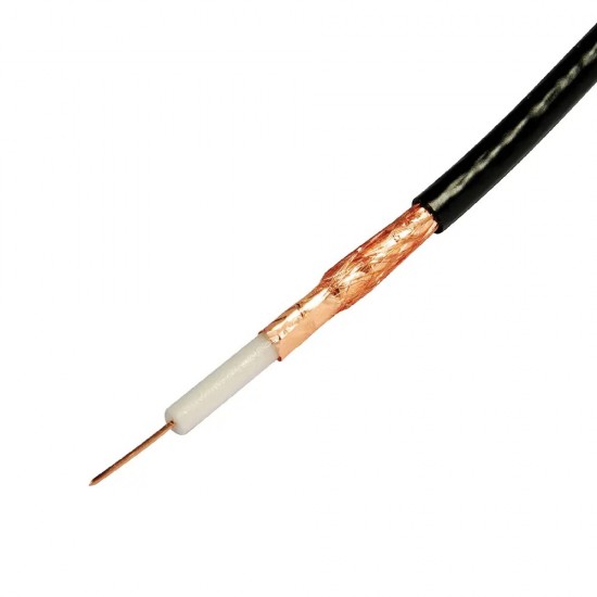 50M CT100 SATELLITE AERIAL COAX SINGLE CABLE COPPER BRAID HIGH QUALITI BLACK from Satcity.ie Ireland Limerick 50M CT100 SATELLITE AERIAL COAX SINGLE CABLE COPPER BRAID HIGH QUALITI BLACK