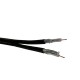 20m Sky Cable Extension For Sky Q Sky+hd Twin Coax Satellite Sky Lead Shotgun