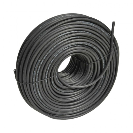 20M RG6 COAXIAL CABLE HD TV HIGH QUALITY SATELLITE COAX LEAD AERIAL BLACK