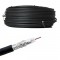 25M RG6 COAXIAL CABLE HD TV HIGH QUALITY SATELLITE COAX LEAD AERIAL BLACK