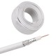 20M RG6 COAXIAL CABLE HD TV HIGH QUALITY SATELLITE COAX LEAD AERIAL WHITE from Satcity.ie  Ireland Limerick