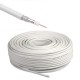 10M RG6 COAXIAL CABLE HD TV HIGH QUALITY SATELLITE COAX LEAD AERIAL WHITE from Satcity.ie  Ireland Limerick