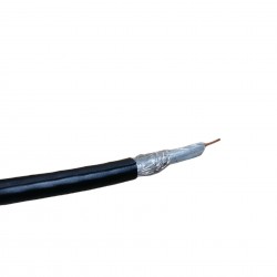 10M RG6 COAXIAL CABLE HD TV HIGH QUALITY SATELLITE COAX LEAD AERIAL BLACK