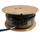250M RG6 COAXIAL CABLE BLACK HD DIGITAL TV SKY FREESAT FREEVIEW SATELLITE AERIAL
