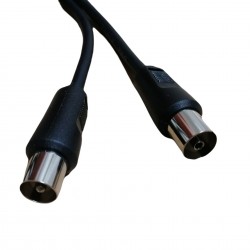 Coaxial Jack to Coaxial Plug Fly Lead (1.5m)
