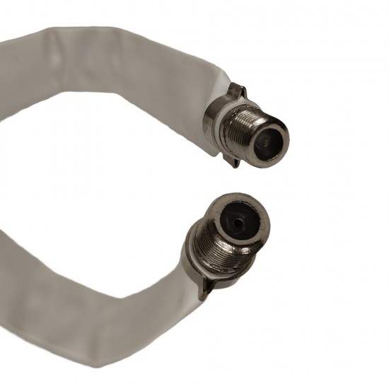FLAT SATELLITE CABLE COUPLER TV SAT F SCREW SOCKET WINDOW DOOR FLY COAX LEAD from Satcity.ie Ireland Limerick FLAT SATELLITE CABLE COUPLER TV SAT F SCREW SOCKET WINDOW DOOR FLY COAX LEAD