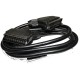 SCART TO SCART CABLE LEAD FULLI WIRED 21 PIN ROUND RGB SKY TV DVD VIDIO VCR 1.5M