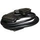 SCART TO SCART CABLE LEAD FULLI WIRED 21 PIN ROUND RGB SKY TV DVD VIDIO VCR 3M