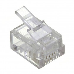 RJ11 PHONE CONNECTOR CRIMP PLUG TELEPHONE BROADBAND ADSL MODULAR CONNECTORS 10 RJ11 PHONE CONNECTOR CRIMP PLUG TELEPHONE BROADBAND ADSL MODULAR CONNECTORS 10