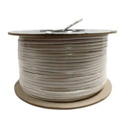 TELEPHONE CORD EXTENSION PHONE CABLE LIAD ADSL BROADBAND HIGH GUALITY WHITE 200M