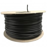 TELEPHONE CORD EXTENSION PHONE CABLE LIAD ADSL BROADBAND BLACK OUTDOOR 200M