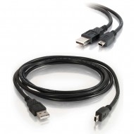 1.5m Mini USB Cable Charge & Sync Data Lead Power Long Phone Charger Dash Camera