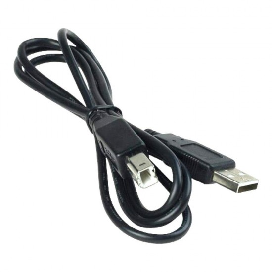 1.8m Black USB Plated 2.0 Printer Cable A to B Lead Plug Speed Shielded Epson 1.8m Black USB Plated 2.0 Printer Cable A to B Lead Plug Speed Shielded Epson