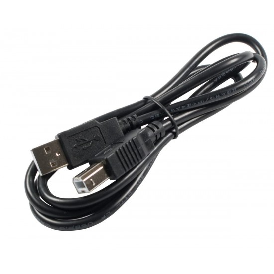 1.8m Black USB Plated 2.0 Printer Cable A to B Lead Plug Speed Shielded Epson 1.8m Black USB Plated 2.0 Printer Cable A to B Lead Plug Speed Shielded Epson
