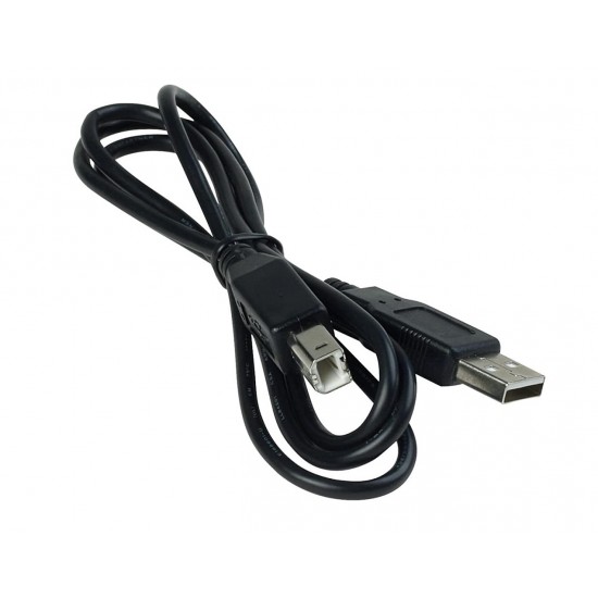 1.8m Black USB Plated 2.0 Printer Cable A to B Lead Plug Speed Shielded Epson 1.8m Black USB Plated 2.0 Printer Cable A to B Lead Plug Speed Shielded Epson