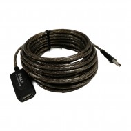 10M USB 2 EXTENSION CABLE MALE TO FEMALE ACTIVE REPEATER EXTENDER CORD COMPUTER