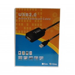 10M USB 2 EXTENSION CABLE MALE TO FEMALE ACTIVE REPEATER EXTENDER CORD COMPUTER
