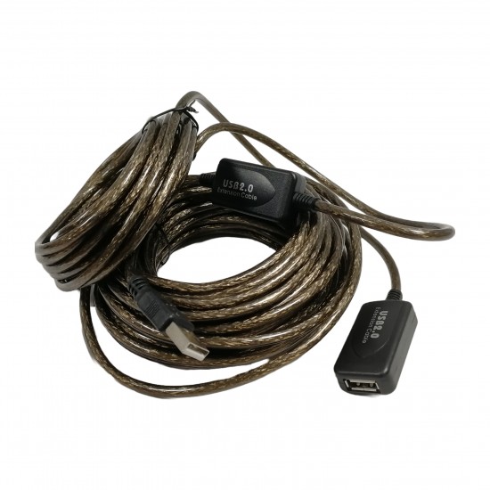 15M USB 2 EXTENSION CABLE Male to Female Active Repeater Extender Cord Computer 15M USB 2 EXTENSION CABLE Male to Female Active Repeater Extender Cord Computer from satcity.ie Limerick Ireland