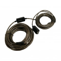 15M USB 2 EXTENSION CABLE Male to Female Active Repeater Extender Cord Computer 15M USB 2 EXTENSION CABLE Male to Female Active Repeater Extender Cord Computer