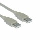 5M USB TO USB CABLE Male To Male 2.0 Lead A to A Plug to Plug wall plate modules from satcity.ie Limerick Ireland