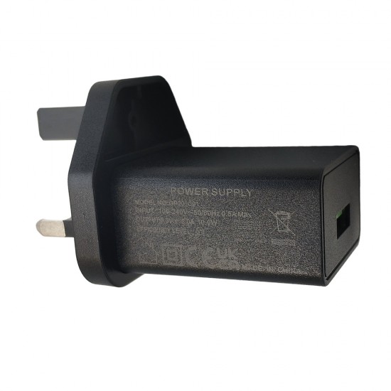 UK USB charger USB-A output 100V-240V input suitable mobile phones tablets 5V 2A