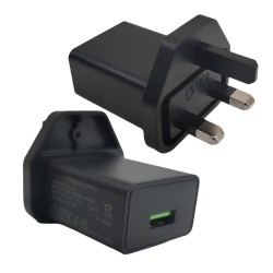 UK USB charger USB-A output 100V-240V input suitable mobile phones tablets 5V 2A
