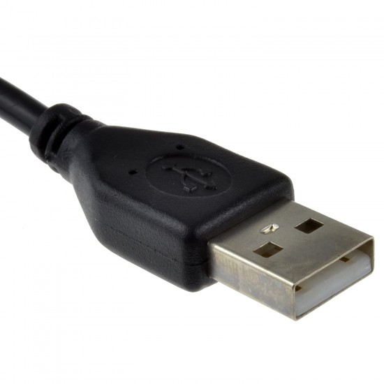 1.5m USB to USB Cable 2.0 A Male To A Male Plug Shielded High Speed Lead Black 1.5m USB to USB Cable 2.0 A Male To A Male Plug Shielded High Speed Lead Black