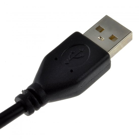 1.5m USB to USB Cable 2.0 A Male To A Male Plug Shielded High Speed Lead Black 1.5m USB to USB Cable 2.0 A Male To A Male Plug Shielded High Speed Lead Black