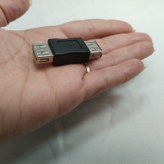 USB Female To Female Adapter Cable Coupler Connector Joiner USB 2.0 Type A