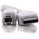 3M WHITE USB PLATED 2.0 PRINTER CABLE A TO B LEAD PLUG SPEED SHIELDED EPSON from satcity.ie Limerick Ireland