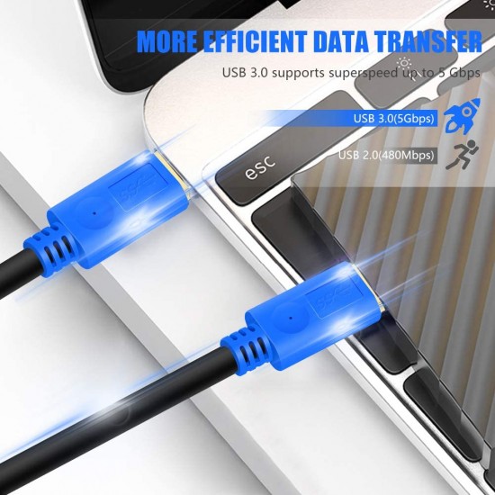1.8M USB 3.0 CABLE Type A to Type A Data Lead Male to Male Plug Super Speed  from satcity.ie Limerick