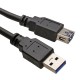 5m USB Cord 3.0 Superspeed Extension Cable Lead A to A – M F USB M TO USB F from satcity.ie Limerick