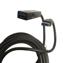 5m Active USB 3.0 Extension Cable High-Speed Male to Female Plated Connectors 5m Active USB 3.0 Extension Cable High-Speed Male to Female Plated Connectors