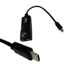 USB 3.0 TO Type C  10/100/1000 GIGABIT LAN RJ45 ETHERNET NETWORK ADAPTER 1000MBPS