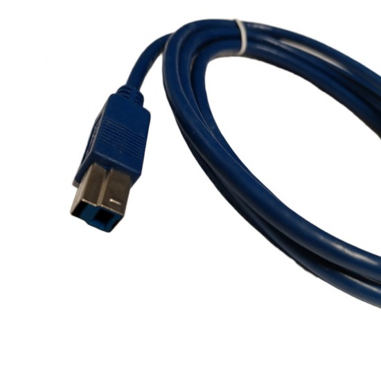 1.8m USB Plated 3.0 Printer Cable A to B Lead Plug Speed Shielded Epson