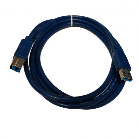 1.8m USB Plated 3.0 Printer Cable A to B Lead Plug Speed Shielded Epson