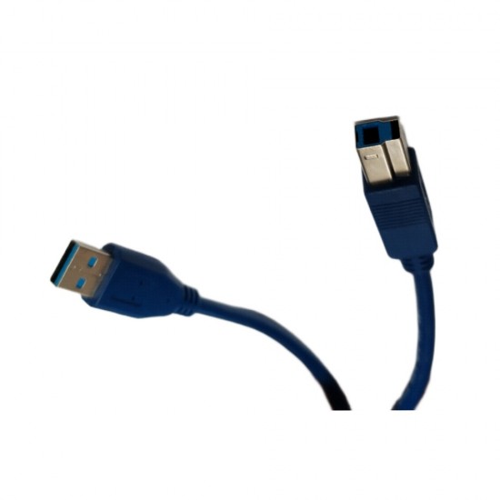 1.8m USB Plated 3.0 Printer Cable A to B Lead Plug Speed Shielded Epson