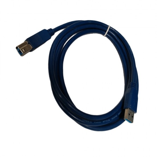 1.8m USB Plated 3.0 Printer Cable A to B Lead Plug Speed Shielded Epson