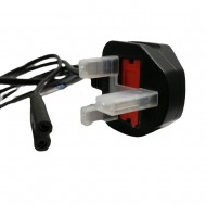 Figure of 8 Power Lead 2 Pin Mains Cable UK Plug Cable Cord C7 Fig Laptop TV