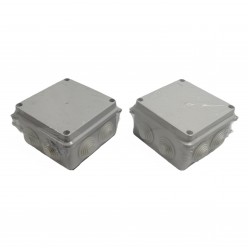 JUNCTION BOX CASE WATERPROOF TERMINAL ELECTRIC CABLE CONNECTOR PVC IP65 100X70