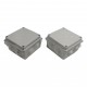 JUNCTION BOX CASE WATERPROOF TERMINAL ELECTRIC CABLE CONNECTOR PVC IP65 100X70