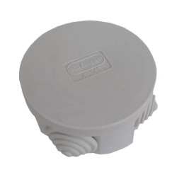 JUNCTION BOX CASE WATERPROOF TERMINAL ELECTRIC CABLE CONNECTOR PVC IP44 65X35