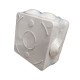 JUNCTION BOX CASE WATERPROOF TERMINAL ELECTRIC CABLE CONNECTOR PVC IP65 85X70